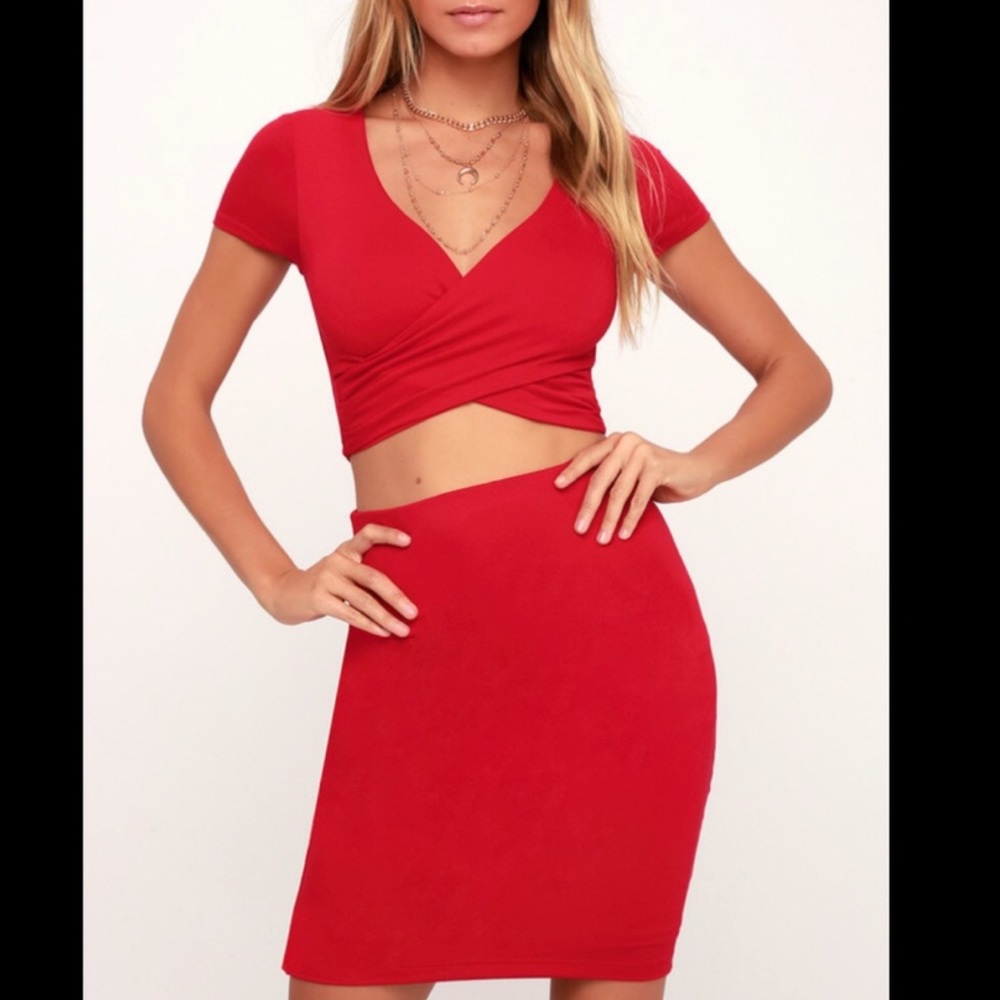 Lulus 2 piece dress
